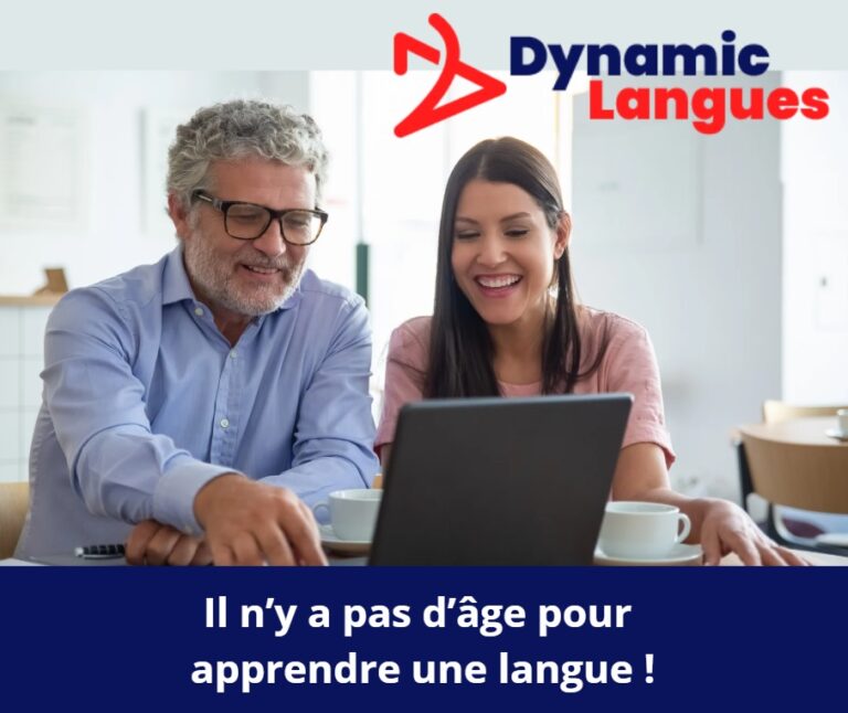 APPRENDRE UNE LANGUE : L’ÂGE N’EST PAS UN FREIN !