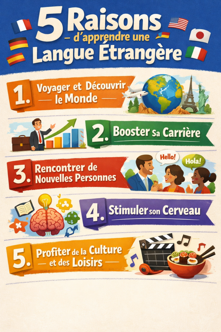 Langues étrangères : 5 raisons de commencer